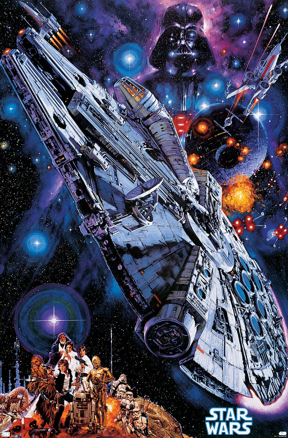 Amazon.co.jp: スターウォーズ:グローバルアート-ミレニアムファルコン